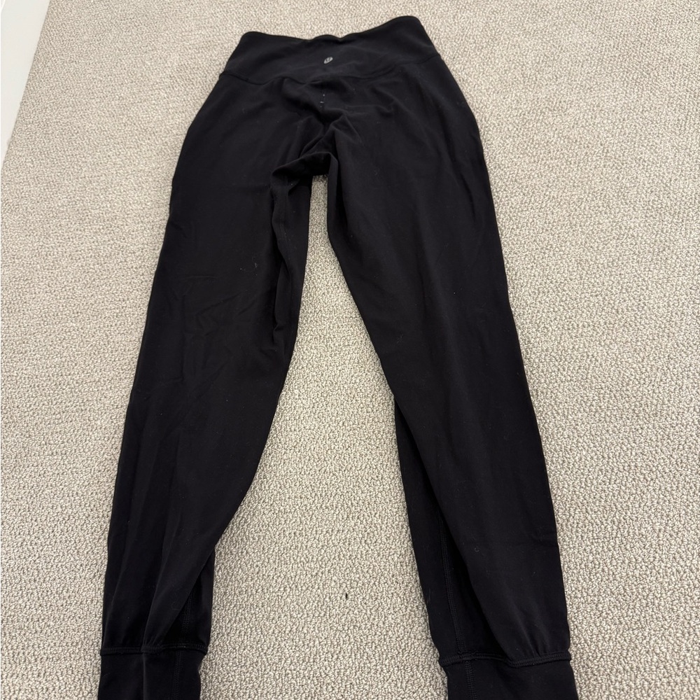 Black High-Waisted Leggings - Picture 1 of 2